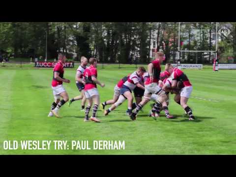 Irish Rugby TV: UCC 41 Old Wesley 19 Div 1A Promotion/Relegation Playoff