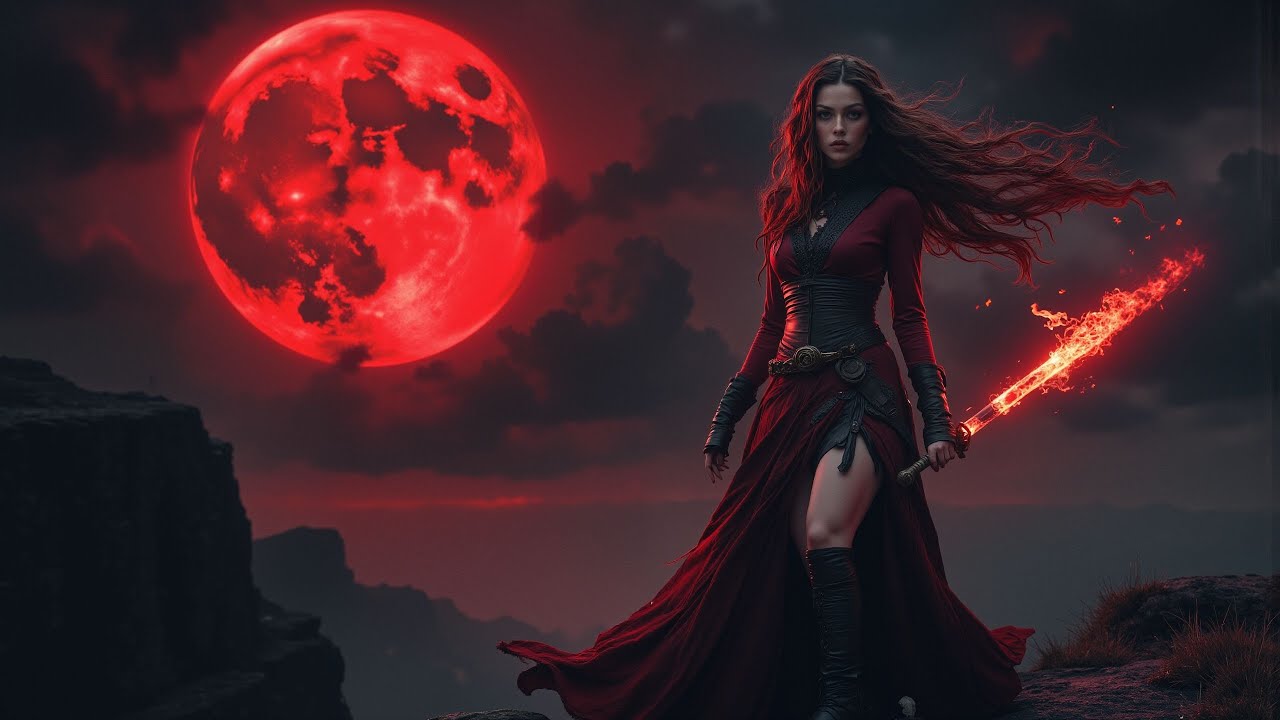 Blood of the Moon — A Cinematic Dark Fantasy Tale (AI Music Video)
