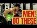 The ONLY 5 Exercises Men Need To Build Muscle (MUST WATCH!)