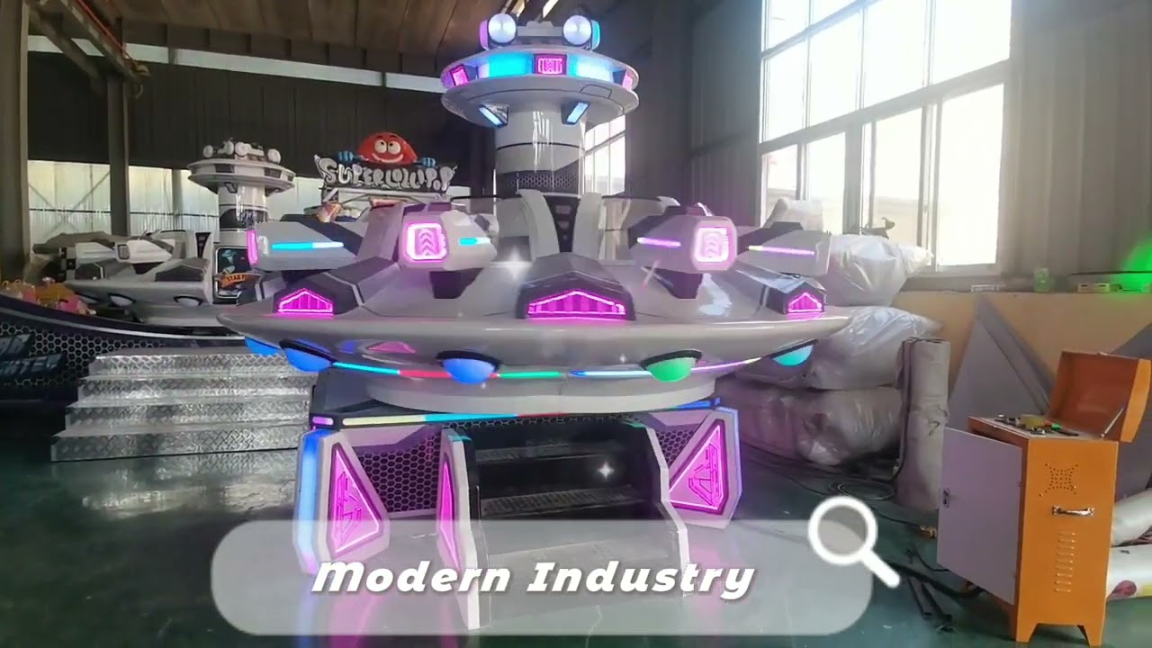 NEW Amusement Interstellar travel rides from Modern Industry