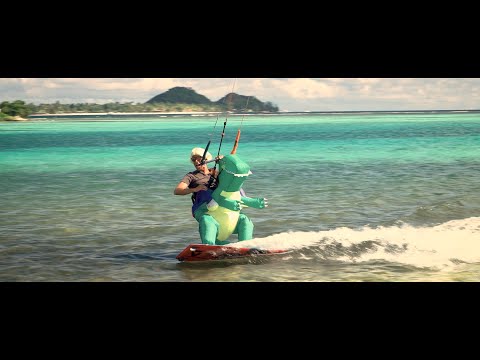 Kitesurfing Dinosaur - HALLOWEEN Special