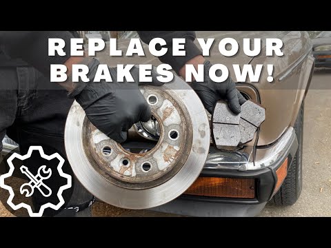 How To Replace Brake Pads & Rotors On Jaguar XJ6XJ40