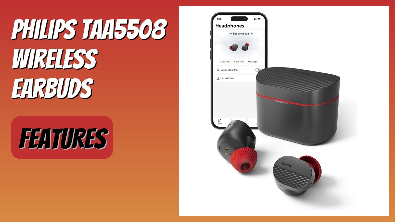 REVIEW (2026): Philips TAA5508 Wireless Earbuds. Features - YouTube