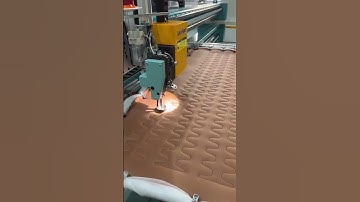 How to use single needle quilting machine to quilt  furniture leather #getonagain #upholstery