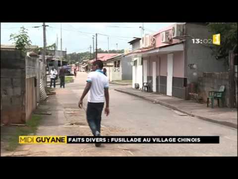 Fusillade mortelle au Village Chinois à Cayenne