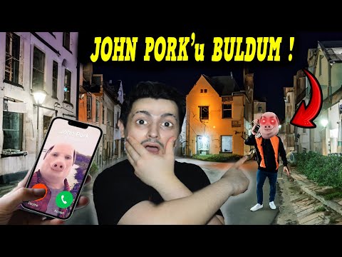 JOHN PORK'u BULDUM! 🐷 (Telefonuna El Koydum)📱