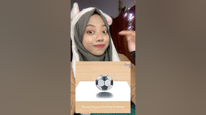 How to draw a 3D Floating ball ⚽️😲 #art #drawing #3dart #howtodraw #dqueenarts