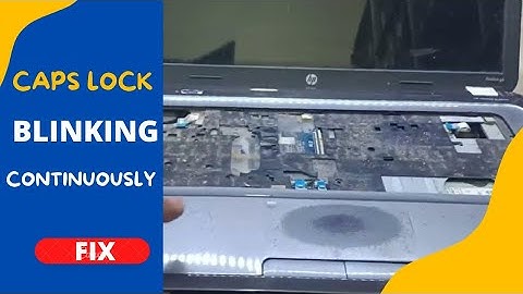 HP pavilion g6-1000 caps lock light blinking continuously Fix #hp #pavilion #g6 #info