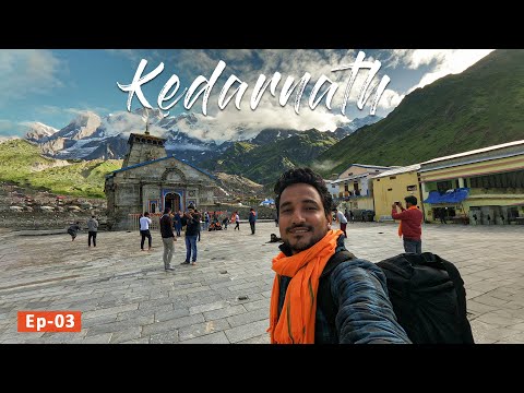 Kedarnath Yatra, Sonprayag to Kedarnath Temple, 16km Trekking || Kedarnath Yatra Ep03