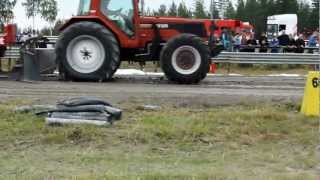 Tractor Pulling 2012 Nurmes Fiat. F115 Matias Rumpu