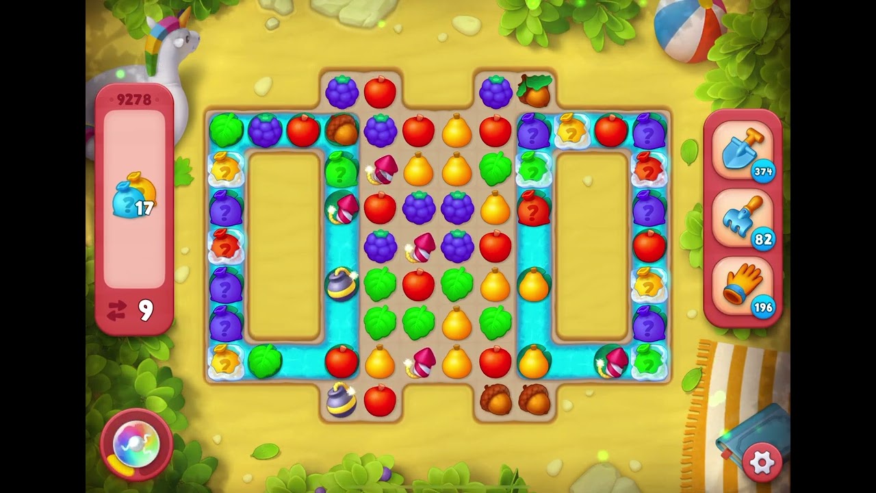 GardenScapes Level 9278 no boosters