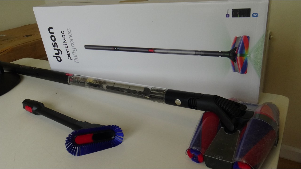 Dyson Pencil Vac Fluffycones Demonstration - YouTube