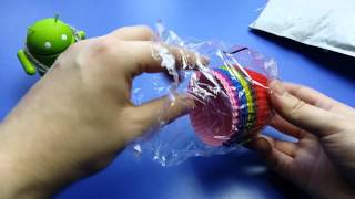 Силиконовые формочки для выпечки кексов. Посылка из  Китая с Aliexpress  #жопочесалка
