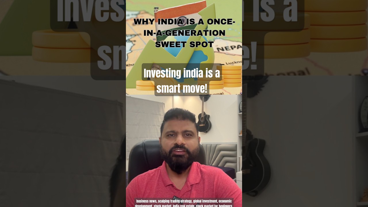investing in india is a Smart Move! #shorts #indianeconomy #stockmarket #financial news