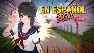 COMO PONER YANDERE SIM en ESPAÑOL para la NUEVA versión - tutorial