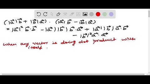 Let A, B be non-zero vectors. Assume that A+c B ≧A for all numbers c. Show that A, B ar…