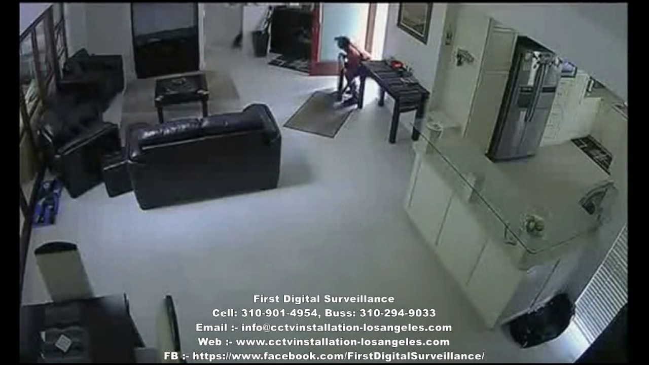 Best security cameras los angeles | FDS | Exclusive CCTV Footage Of home robbery