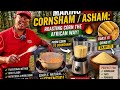"Making Cornsham /Asham: Roasting and Grinding Corn the African Way."