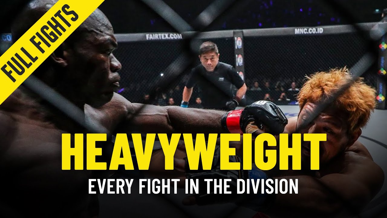 Download Every HEAVYWEIGHT Fight In ONE Championship