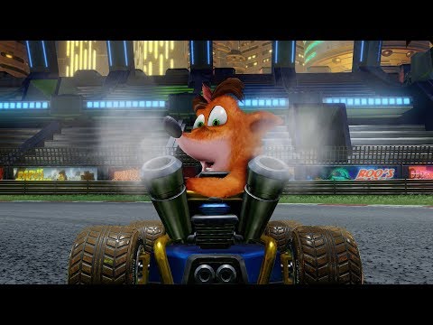 Trailer de anúncio de Crash Team Racing Nitro-Fueled