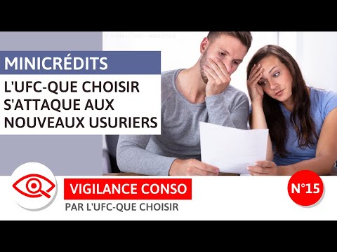 Minicrédits, méfiez-vous des nouveaux usuriers ! I UFC Que Choisir