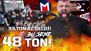 48 Ton Tren Çekme Yarışması Devler Ligi Strongman Challenge
