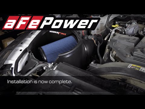 How to Install aFe POWER 2013-2018 RAM Diesel Trucks L6-6.7L Magnum FORCE Intake System 54-13018