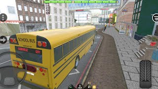 School Bus Service In Berlin City Route 3 - Bus Simulator Evo Gameplay Ovilex screenshot 5