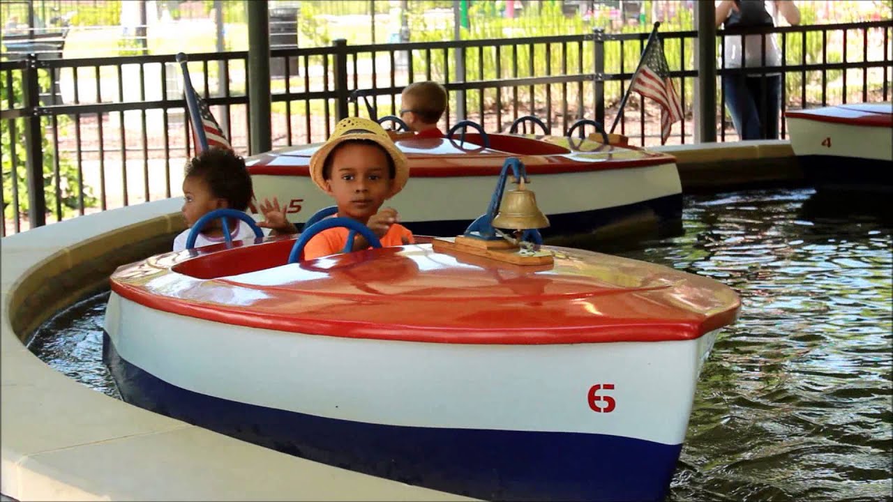 Family trip to Pullen Park, Boats, Trains and fun YouTube
