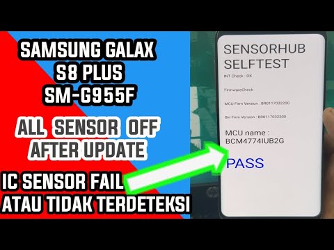 Samsung s8 plus sensor off