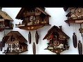 MY COLLECTION CUCKOO CLOCKS BLACK FOREST / I miei orologi cucù CLOCK