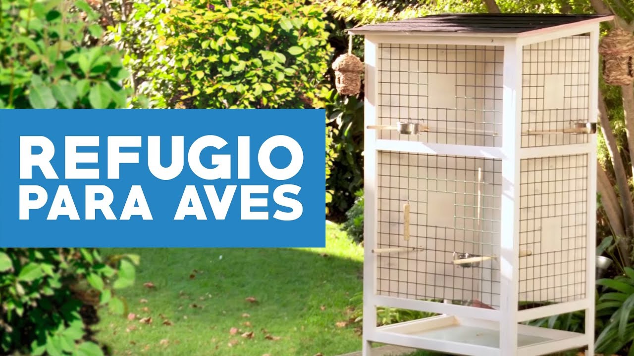 Cómo hacer un refugio para aves 