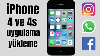 Iphone 4 Vs 4S Modellerine Uygulama Yükleme - Whatsapp Facebook Instagram Vb