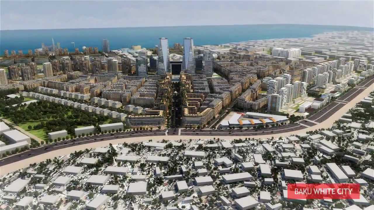 Wait city. Баку белый город 2022. Азербайджан Баку Baku White City. Евролицей Баку белый город. Белый город Баку 2023.