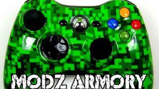 Minecraft "Creeper" Xbox 360 Controller | Modz Armory