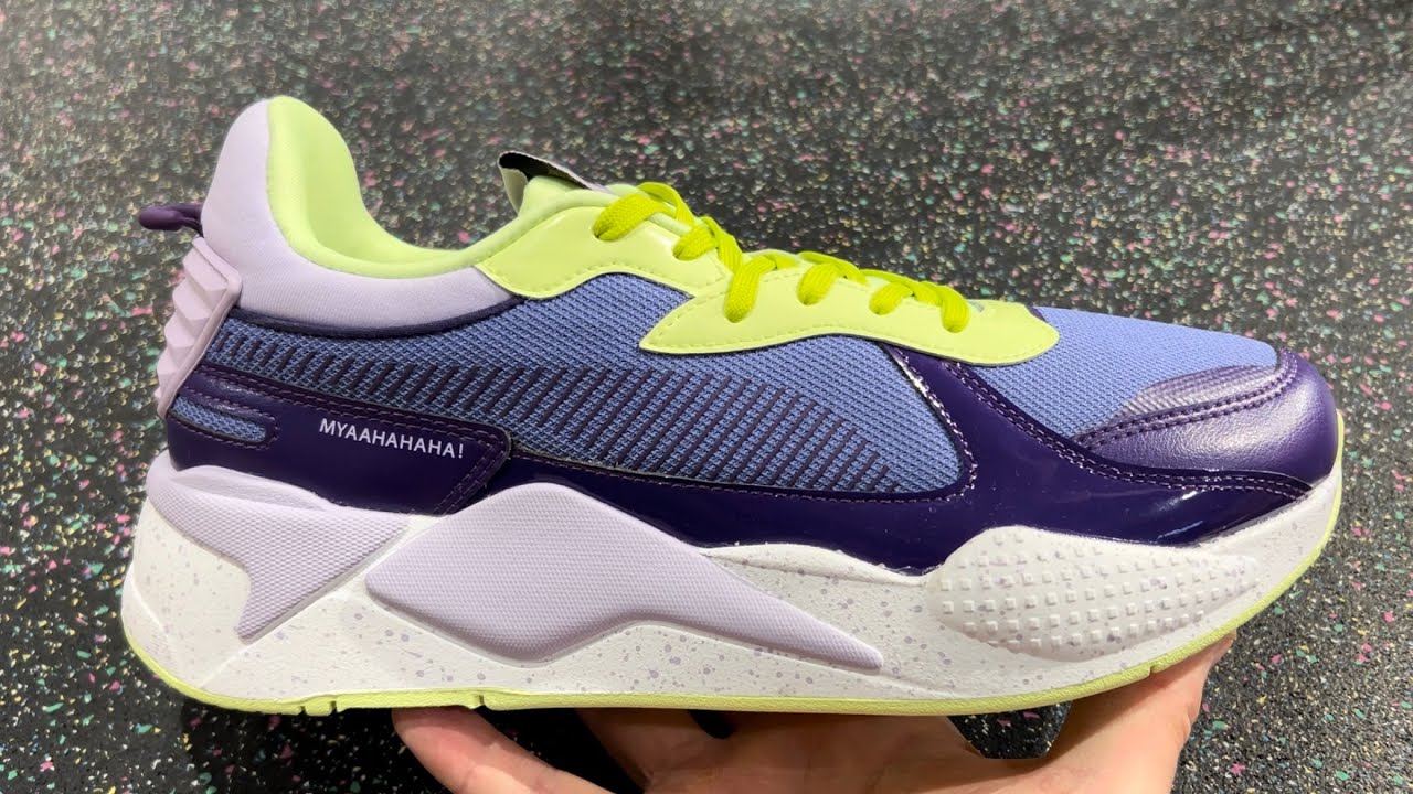 Puma RS X Masters Of The Universe Skeletor Shoes - YouTube