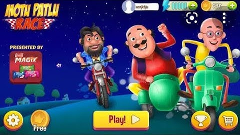 How to play Motu Patlu Run ll Android Game ll Game Rock
