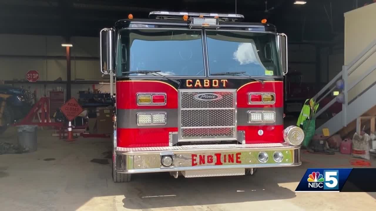 Cabot's fire department in danger after flooding YouTube