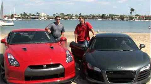 Audi R8 & Nissan GT-R : Performance Machines