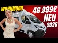 NEU & BILLIG 46.999 € Giottiline Van 60 BeYoung 1 Kastenwagen Campervan Wohnmobil mit Markise