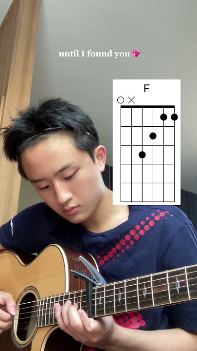 Until I found you capo 10 guitar chord tutorial #guitar #guitarlesson #fingerstyle #chords #acoustic