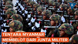 Setahun Kudeta, Banyak Tentara Myanmar Telah Membelot