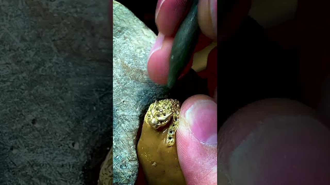 Making a Tiger Gold Ring 