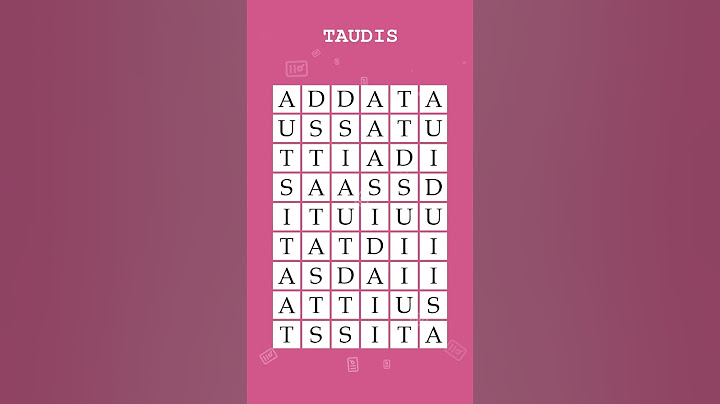 Où est le mot ? Pouvez-vous gérer ce jeu de Mots mêlés / Mots mélangés? #TAUDIS #160