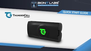 ThunderCell Battery - Quick Start Guide