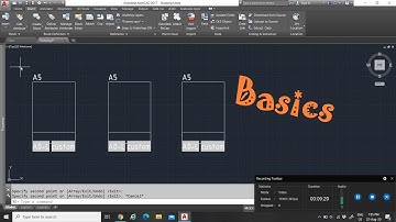 #1 AutoCAD Basics: Toolbar