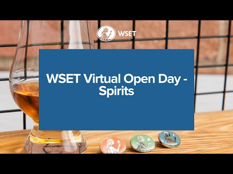Wset Virtual Open Day - Spirits