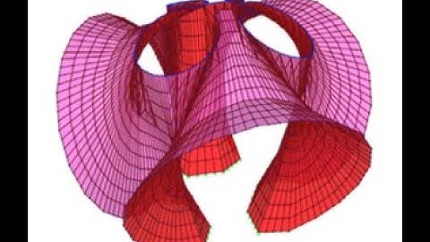Analysis of structural failure of complex thin concrete shells
