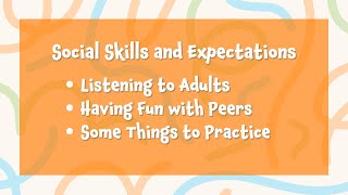 Social Skills Tips