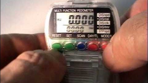 Pedometer Set Up Instructions - Model PD-05 - VKRshop.com